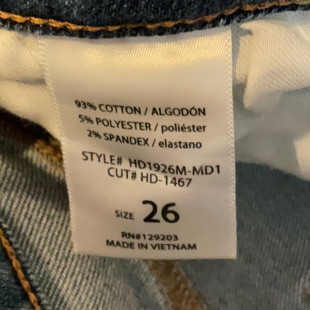 Hidden Zoey Basic Mom Jeans - Hd1926m-MD1 - Picture 8 of 8